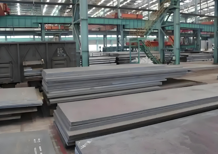 複合（hé）耐磨鋼板加工